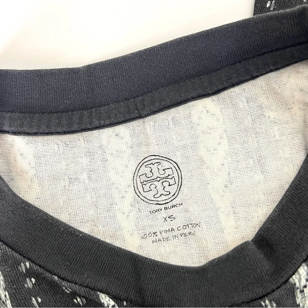 Tory Burch Geometric Crew Neck Dress